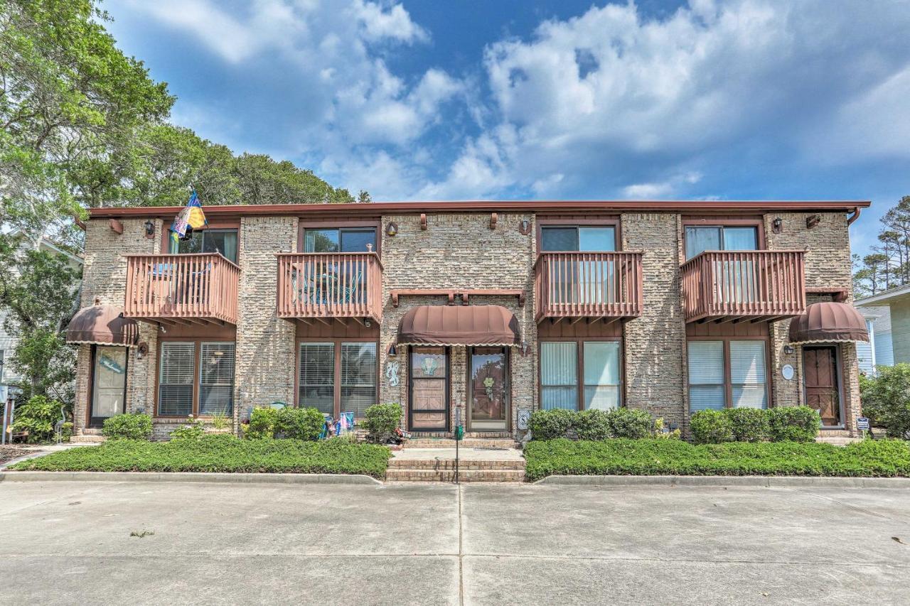 North Myrtle Beach Townhome, 1 Block To Ocean! Exterior photo